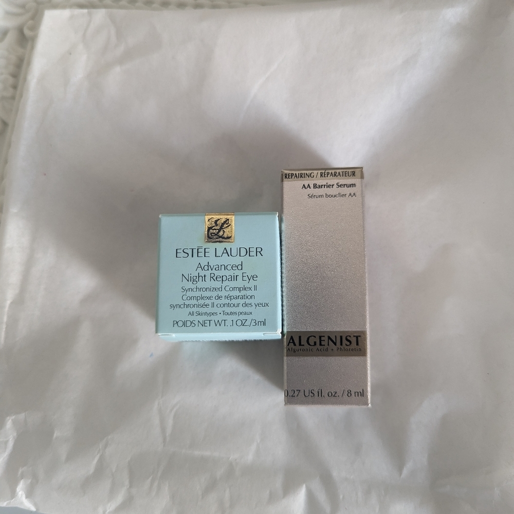 Estée Lauder Eye Cream Algenist AA barrier Serum Mini  bundle